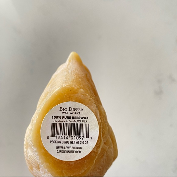 Big Dipper Wax Works Handcrafted Beeswax Candles Birds Pecking - Picture 7 of 9